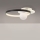 Brilliant - Iluminação de teto LED com regulação ATLANTA LED/24W/230V preto/branco