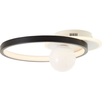 Brilliant - Iluminação de teto LED com regulação ATLANTA LED/24W/230V preto/branco