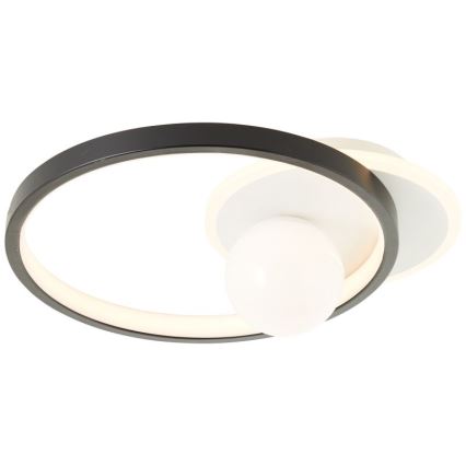 Brilliant - Iluminação de teto LED com regulação ATLANTA LED/24W/230V preto/branco