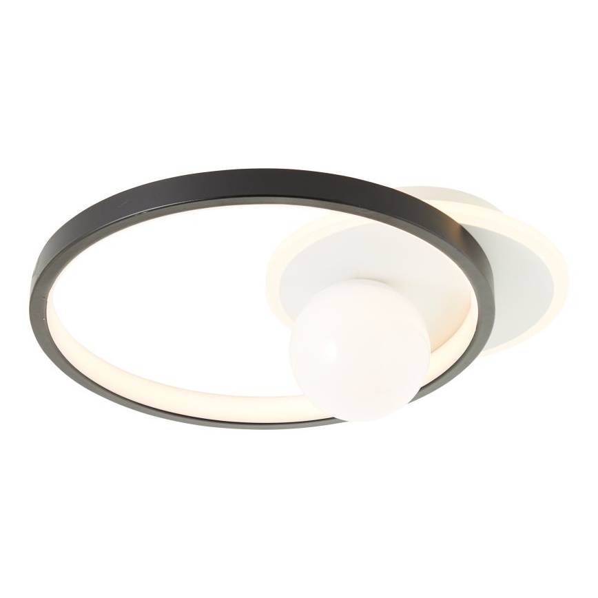 Brilliant - Iluminação de teto LED com regulação ATLANTA LED/24W/230V preto/branco