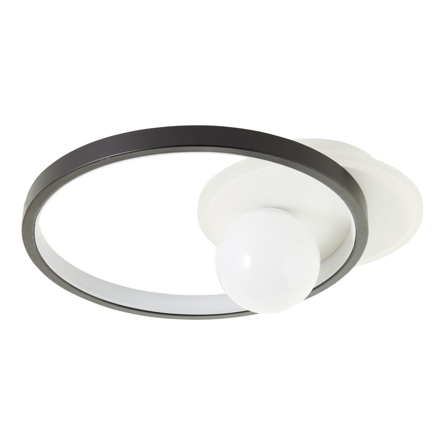 Brilliant - Iluminação de teto LED com regulação ATLANTA LED/24W/230V preto/branco