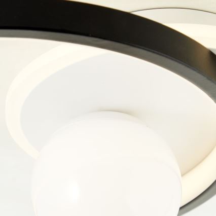 Brilliant - Iluminação de teto LED com regulação ATLANTA LED/24W/230V preto/branco
