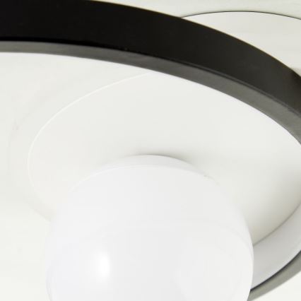 Brilliant - Iluminação de teto LED com regulação ATLANTA LED/24W/230V preto/branco