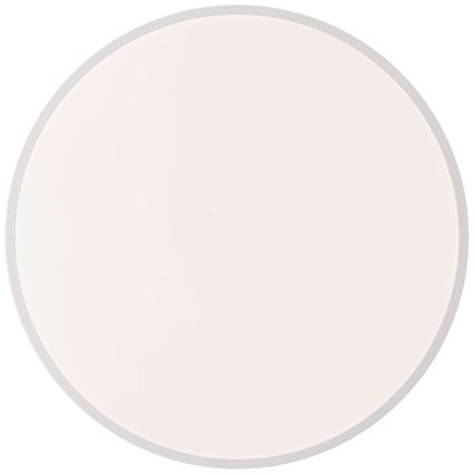 Brilliant - Iluminação de teto LED com regulação BAARLO LED/36W/230V 3000-6500K diâmetro 50 cm branco/borracha de figueira + comando - FSC certificado