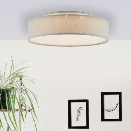 Brilliant - Iluminação de teto LED com regulação BASKA LED/12W/230V diâmetro 38 cm 3000K