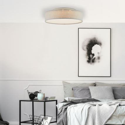 Brilliant - Iluminação de teto LED com regulação BASKA LED/12W/230V diâmetro 38 cm 3000K