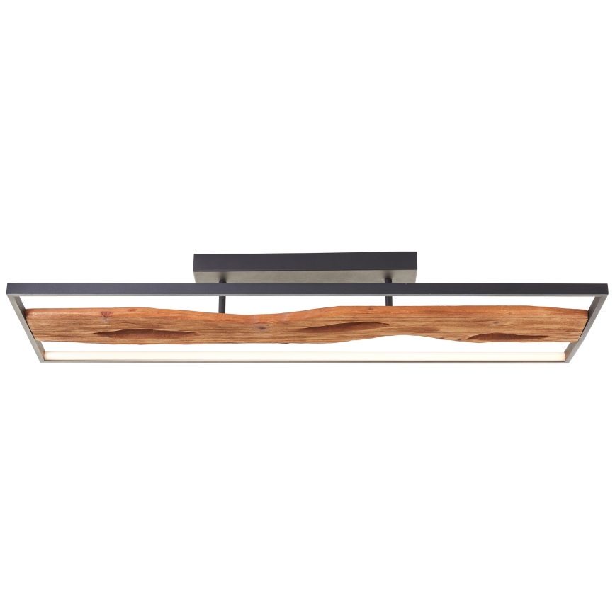 Brilliant - Iluminação de teto LED com regulação CHAUMONT LED/48W/230V borracha de figueira - FSC certificado