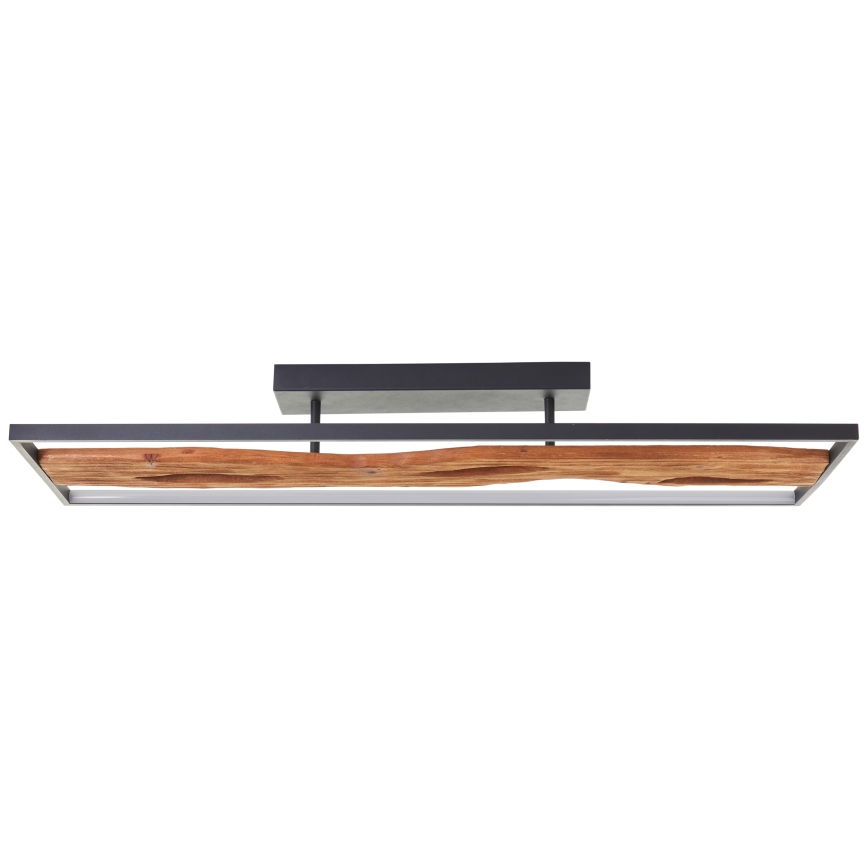 Brilliant - Iluminação de teto LED com regulação CHAUMONT LED/48W/230V borracha de figueira - FSC certificado