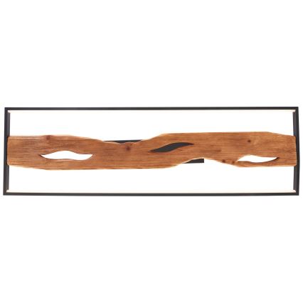 Brilliant - Iluminação de teto LED com regulação CHAUMONT LED/48W/230V borracha de figueira - FSC certificado