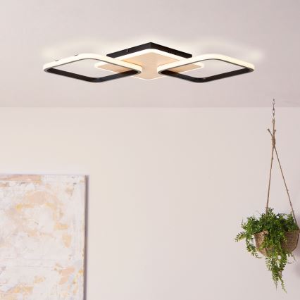 Brilliant - Iluminação de teto LED com regulação DENNET LED/40W/230V 3000K 62x62 cm