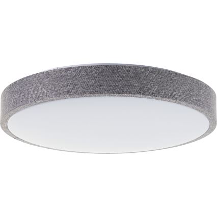 Brilliant - Iluminação de teto LED com regulação FILIZ LED/24W/230V diâmetro 38,5 cm cinzento