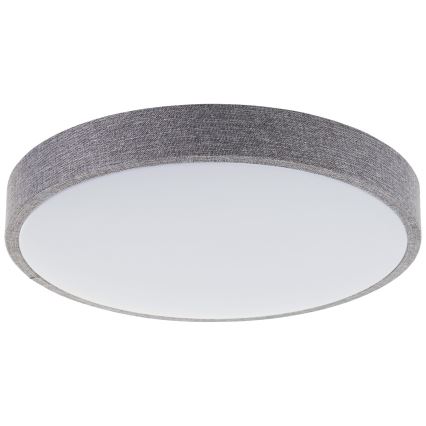 Brilliant - Iluminação de teto LED com regulação FILIZ LED/24W/230V diâmetro 38,5 cm cinzento
