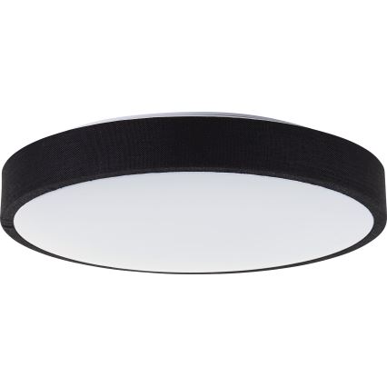 Brilliant - Iluminação de teto LED com regulação FILIZ LED/24W/230V diâmetro 38,5 cm preto
