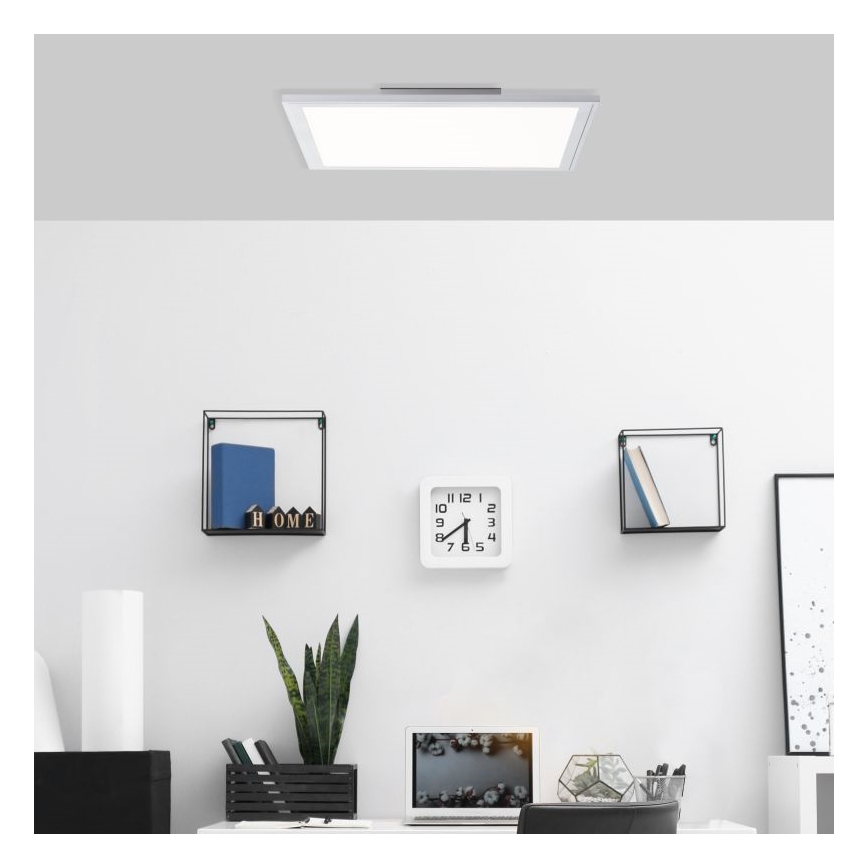 Brilliant - Iluminação de teto LED com regulação FLAT LED/24W/230V 2700-6500K + comando