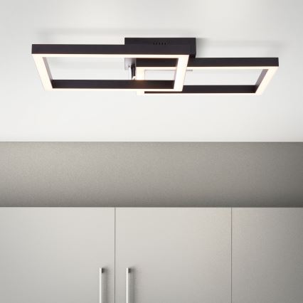 Brilliant - Iluminação de teto LED com regulação KJORN LED/32W/230V 3000K preto