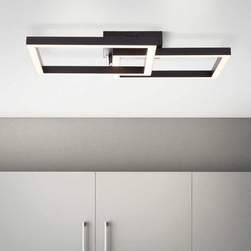 Brilliant - Iluminação de teto LED com regulação KJORN LED/32W/230V 3000K preto