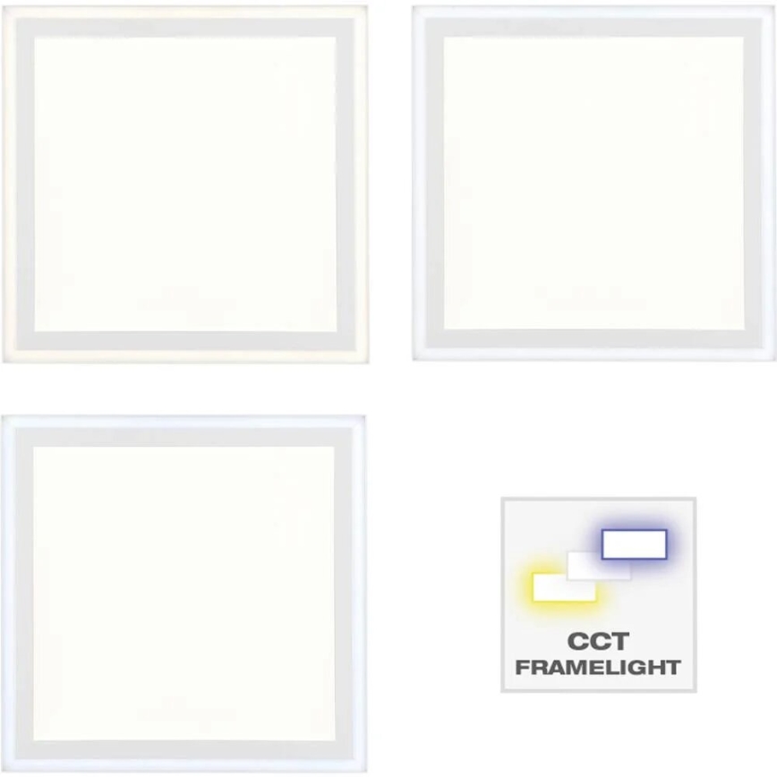 Brilliant - Iluminação de teto LED com regulação LAURICE LED/24W/230V 2700-6500K + comando