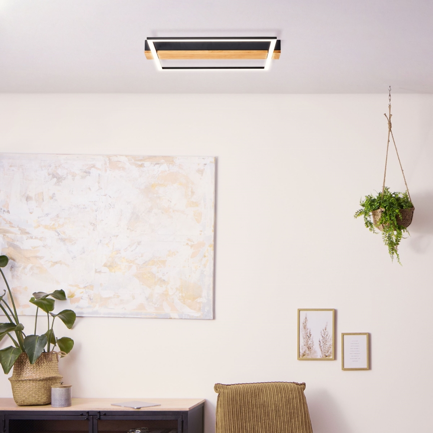 Brilliant - Iluminação de teto LED com regulação LONEOS LED/24W/230V 3000K 45x40 cm - FSC certificado