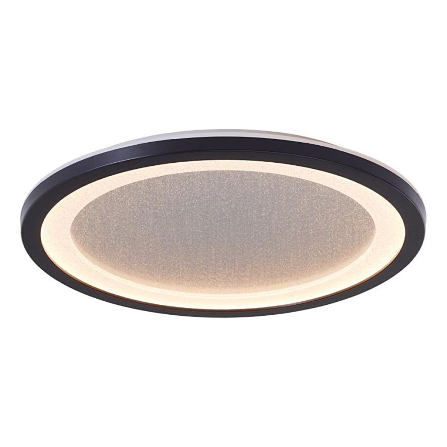 Brilliant - Iluminação de teto LED com regulação MOSAKO LED/20W/230V 2700K diâmetro 29,5 cm preto