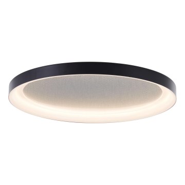 Brilliant - Iluminação de teto LED com regulação QUITO LED/30W/230V 3000K diâmetro 42 cm preto