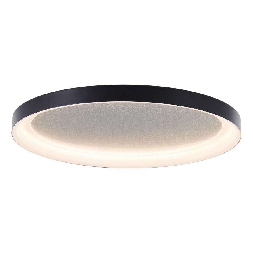 Brilliant - Iluminação de teto LED com regulação QUITO LED/30W/230V 3000K diâmetro 42 cm preto