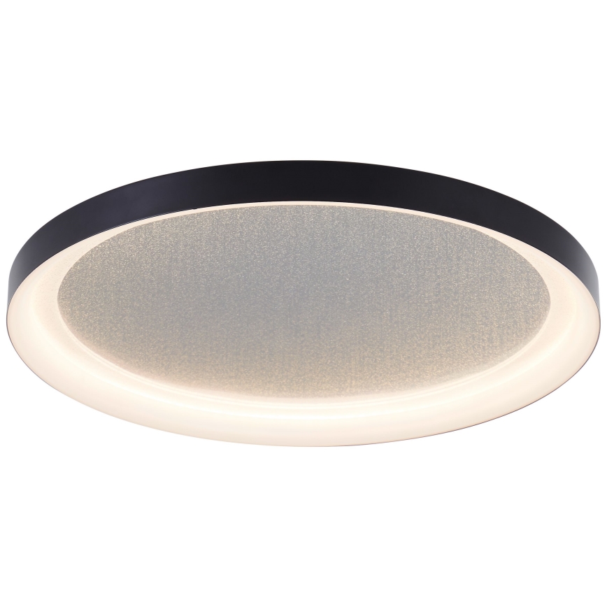 Brilliant - Iluminação de teto LED com regulação QUITO LED/30W/230V 3000K diâmetro 42 cm preto