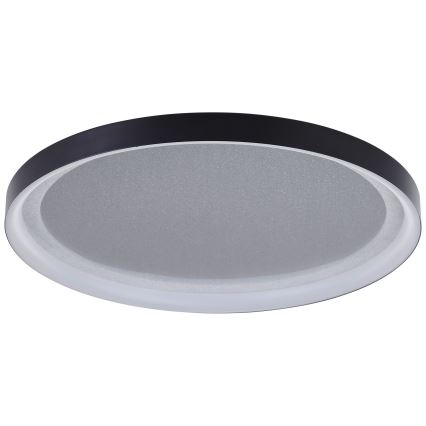 Brilliant - Iluminação de teto LED com regulação QUITO LED/30W/230V 3000K diâmetro 42 cm preto