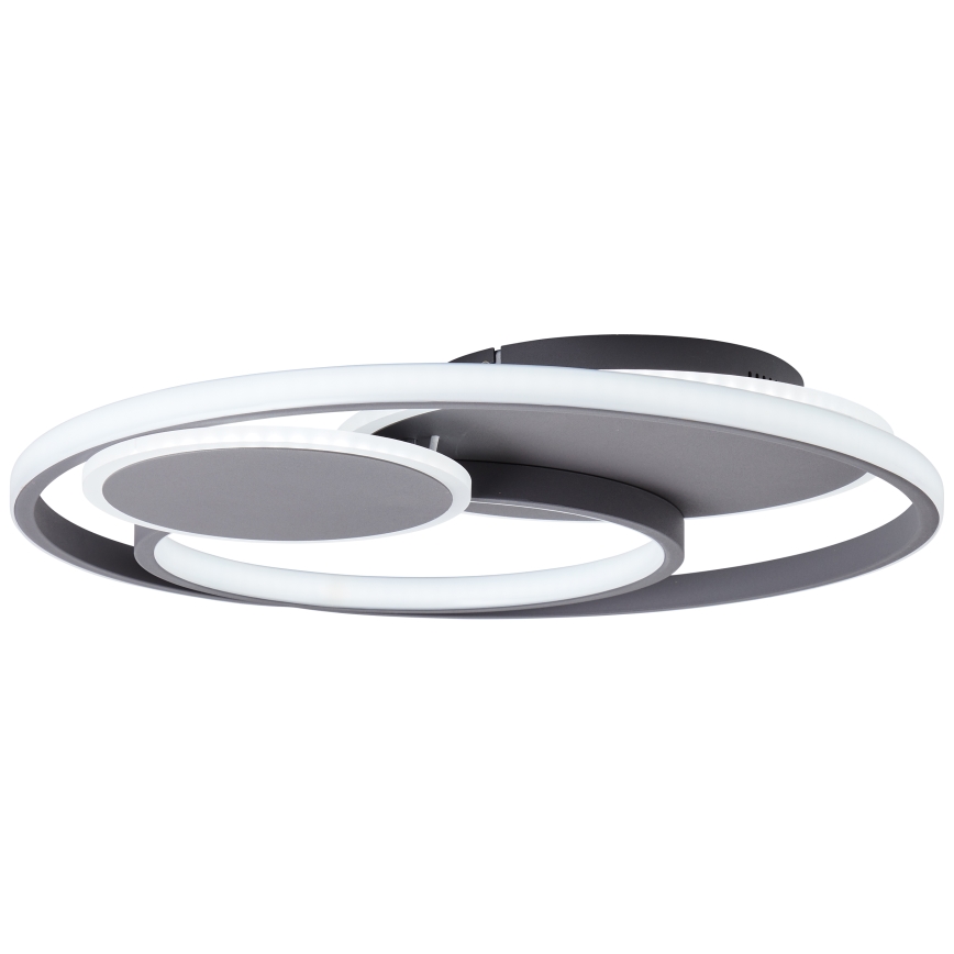 Brilliant - Iluminação de teto LED com regulação RUNDA LED/50W/230V 3000-6500K preto + comando