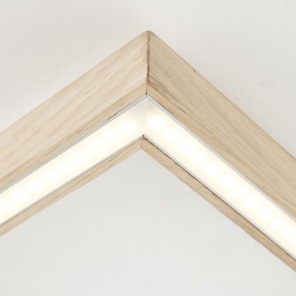 Brilliant - Iluminação de teto LED DELGROSSO LED/24W/230V 3000K carvalho