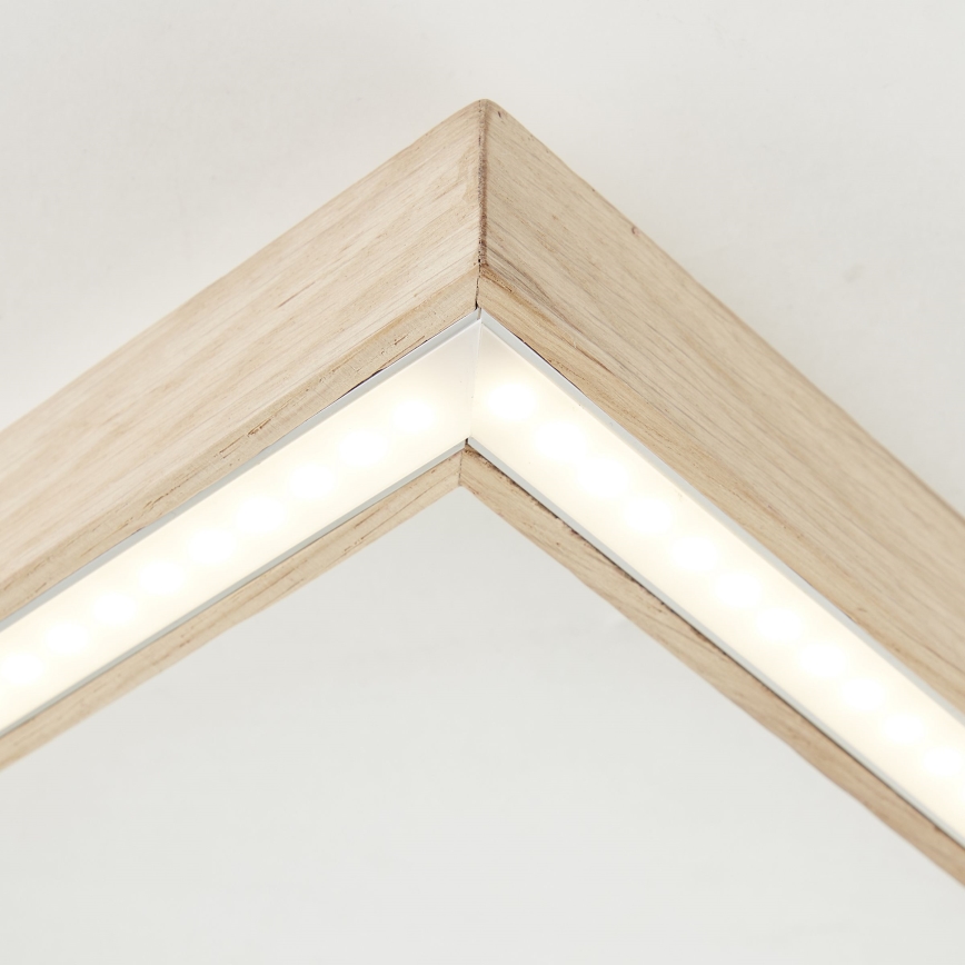 Brilliant - Iluminação de teto LED DELGROSSO LED/24W/230V 3000K carvalho