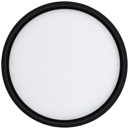 Brilliant - Iluminação de teto LED KALMAR LED/26W/230V 3000K diâmetro 39 cm preto