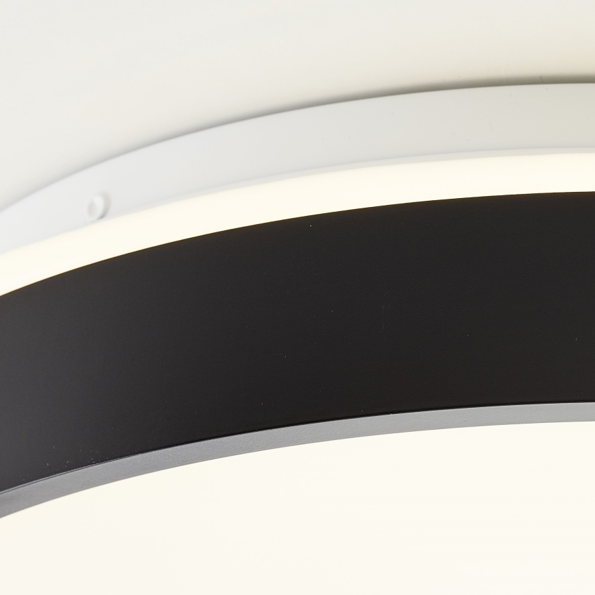 Brilliant - Iluminação de teto LED KALMAR LED/26W/230V 3000K diâmetro 39 cm preto