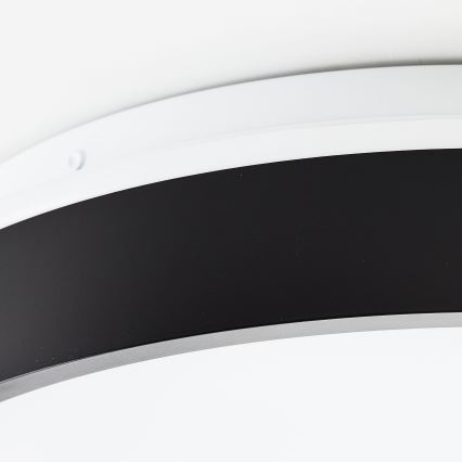 Brilliant - Iluminação de teto LED KALMAR LED/26W/230V 3000K diâmetro 39 cm preto