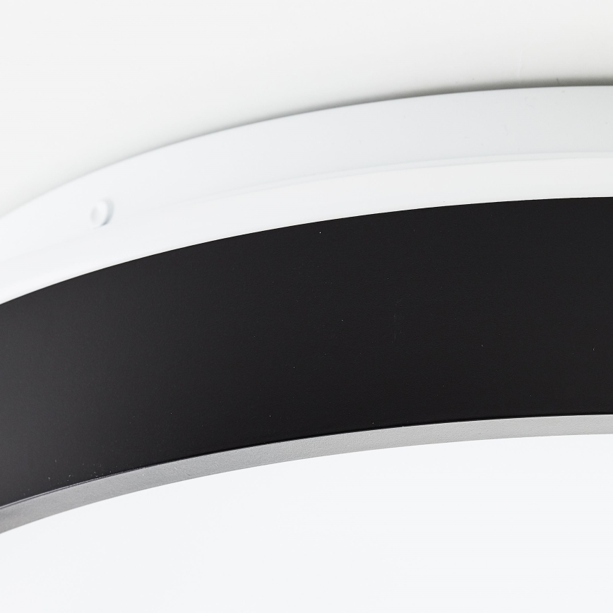 Brilliant - Iluminação de teto LED KALMAR LED/26W/230V 3000K diâmetro 39 cm preto