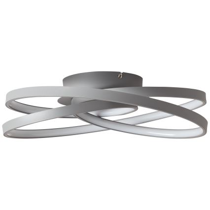 Brilliant - Iluminação de teto LED LABYRINTH LED/40W/230V diâmetro 39,5 cm cinzento