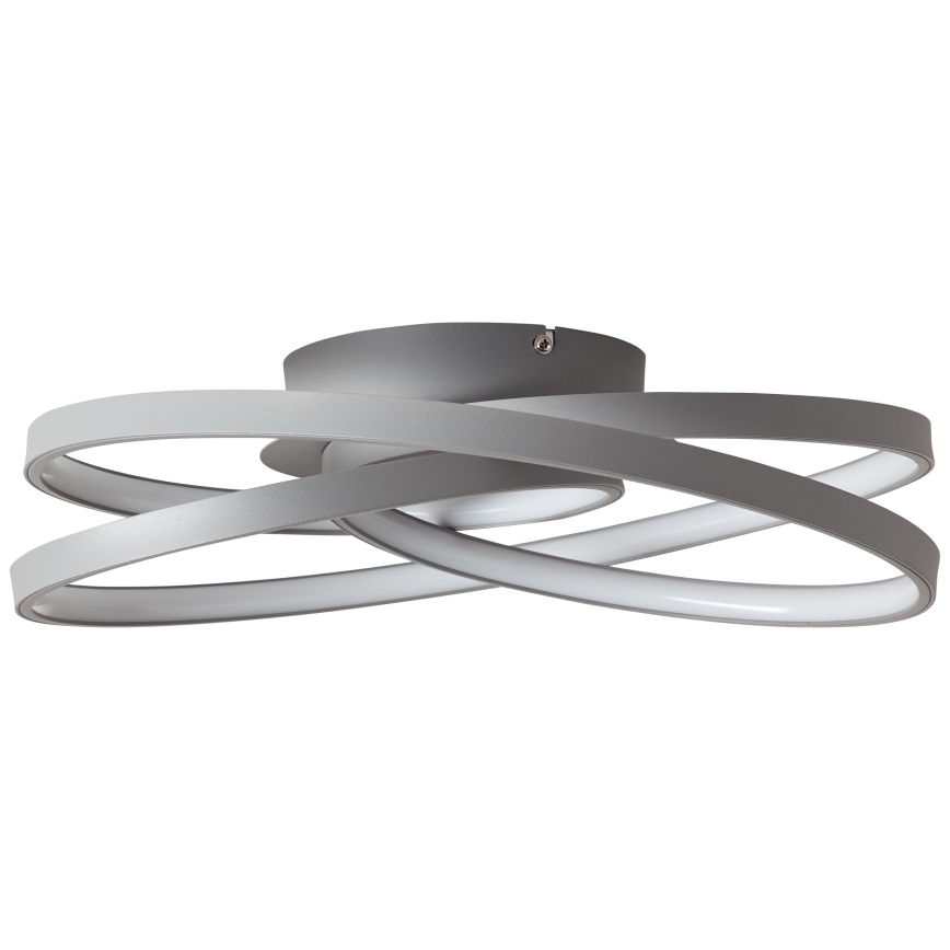 Brilliant - Iluminação de teto LED LABYRINTH LED/40W/230V diâmetro 39,5 cm cinzento