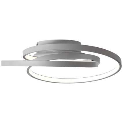 Brilliant - Iluminação de teto LED LABYRINTH LED/40W/230V diâmetro 39,5 cm cinzento