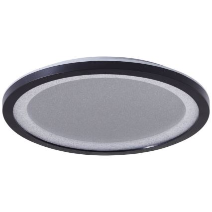 Brilliant - Iluminação de teto LED MOSAKO LED/16W/230V 3000K diâmetro 25 cm preto