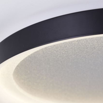 Brilliant - Iluminação de teto LED QUITO LED/24W/230V 3000K diâmetro 33 cm preto