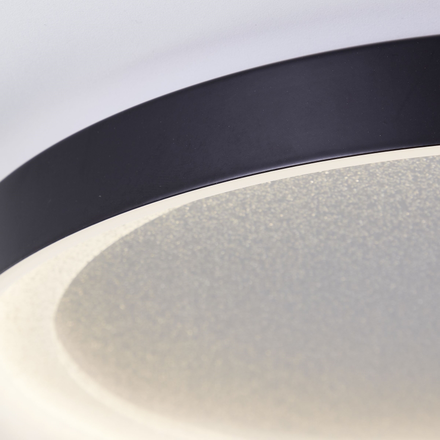 Brilliant - Iluminação de teto LED QUITO LED/24W/230V 3000K diâmetro 33 cm preto