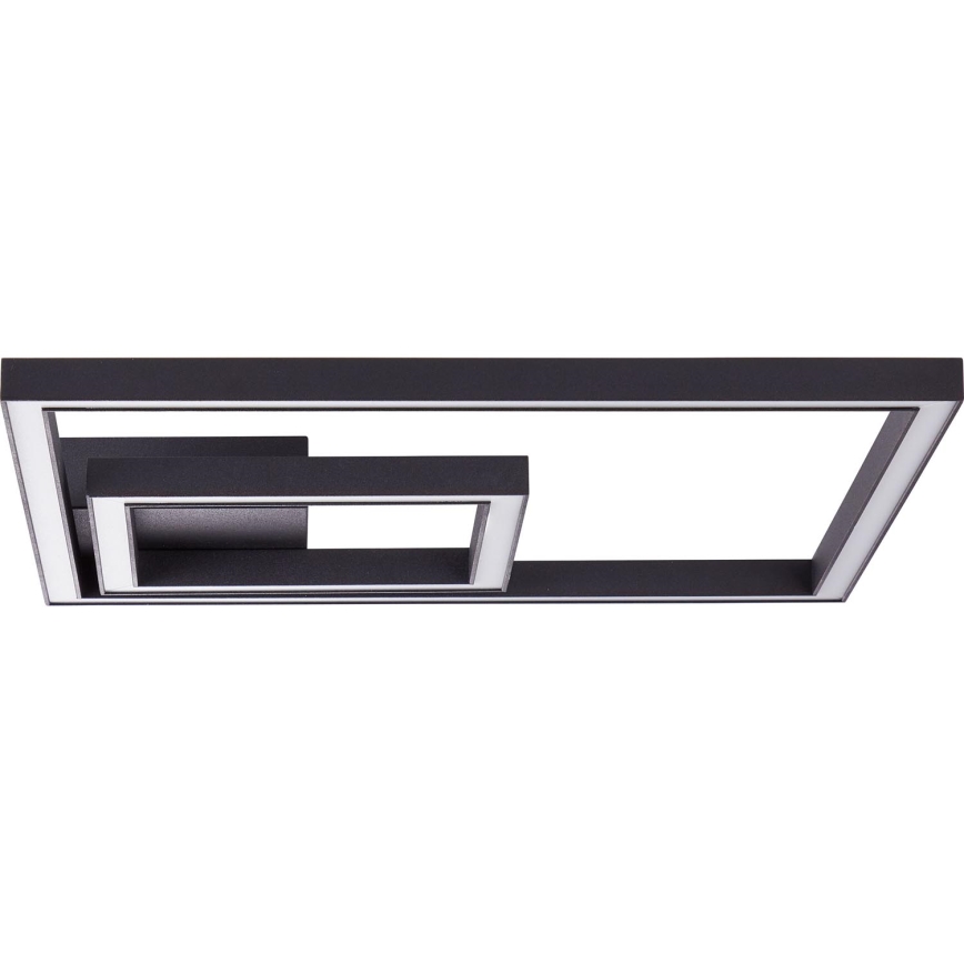 Brilliant - Iluminação de teto LED QUON LED/24W/230V 3000K 40x40 cm preto