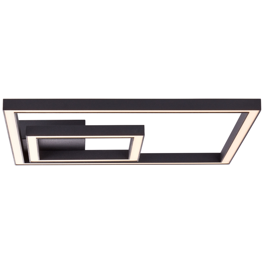 Brilliant - Iluminação de teto LED QUON LED/24W/230V 3000K 40x40 cm preto