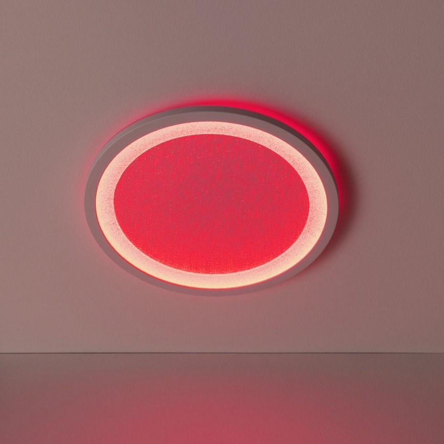 Brilliant - Iluminação de teto LED RGBW com regulação TANIDA LED/22W/230V 3000-6500K+ comando