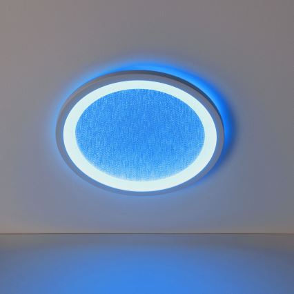 Brilliant - Iluminação de teto LED RGBW com regulação TANIDA LED/22W/230V 3000-6500K+ comando