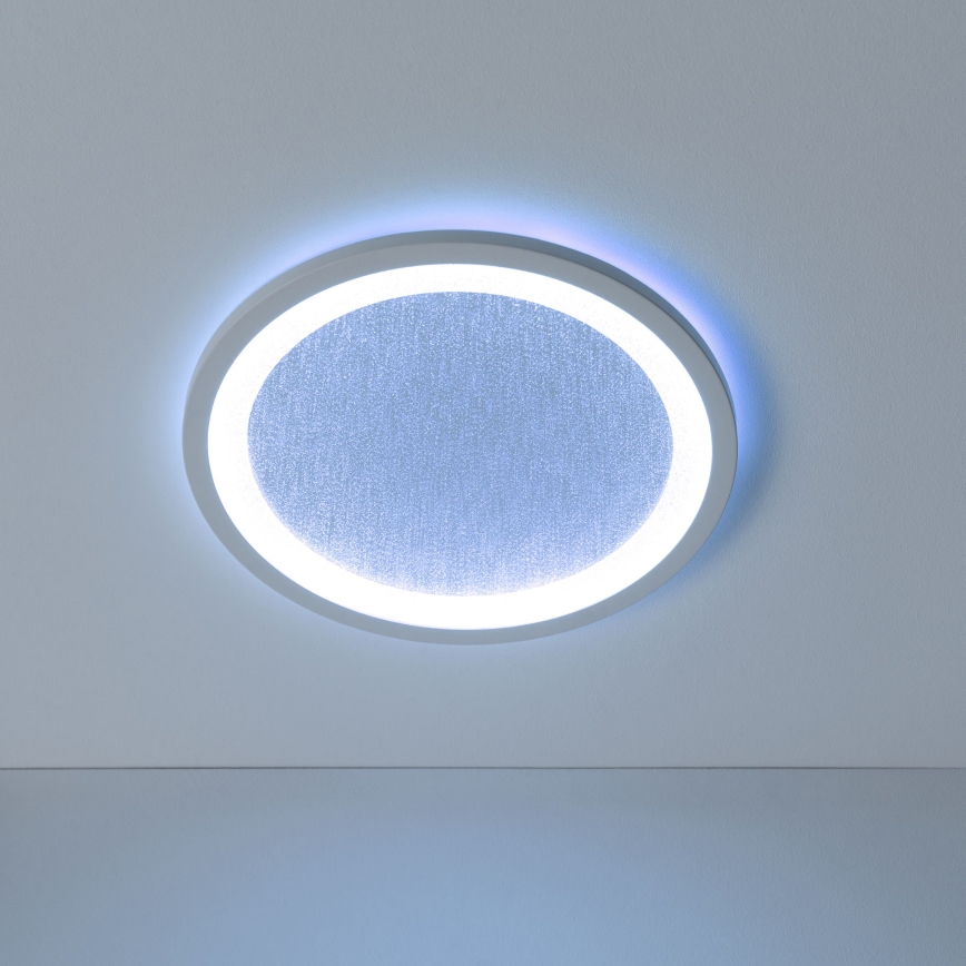 Brilliant - Iluminação de teto LED RGBW com regulação TANIDA LED/22W/230V 3000-6500K+ comando