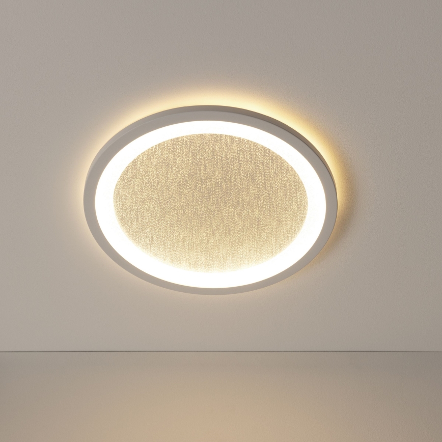Brilliant - Iluminação de teto LED RGBW com regulação TANIDA LED/22W/230V 3000-6500K+ comando