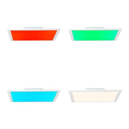 Brilliant - Iluminação de teto LED RGBW com regulação ABIE LED/24W/230V 2700-6500K + comando