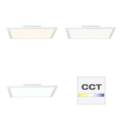 Brilliant - Iluminação de teto LED RGBW com regulação ABIE LED/24W/230V 2700-6500K + comando