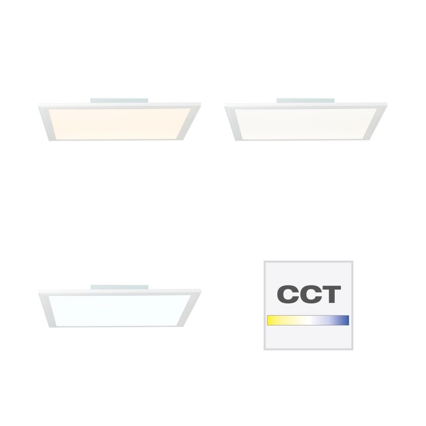 Brilliant - Iluminação de teto LED RGBW com regulação ABIE LED/24W/230V 2700-6500K + comando