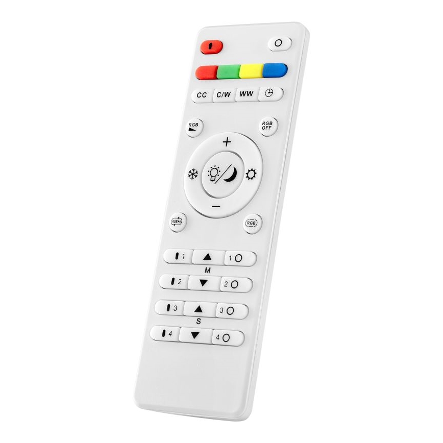 Brilliant - Iluminação de teto LED RGBW com regulação ABIE LED/24W/230V 2700-6500K + comando